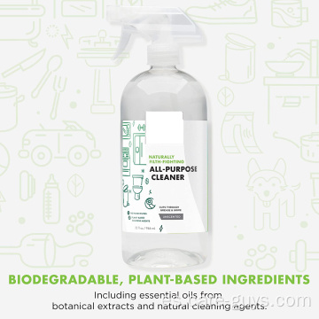 Limpiador de todo propósito biodegradable perfumado personalizado